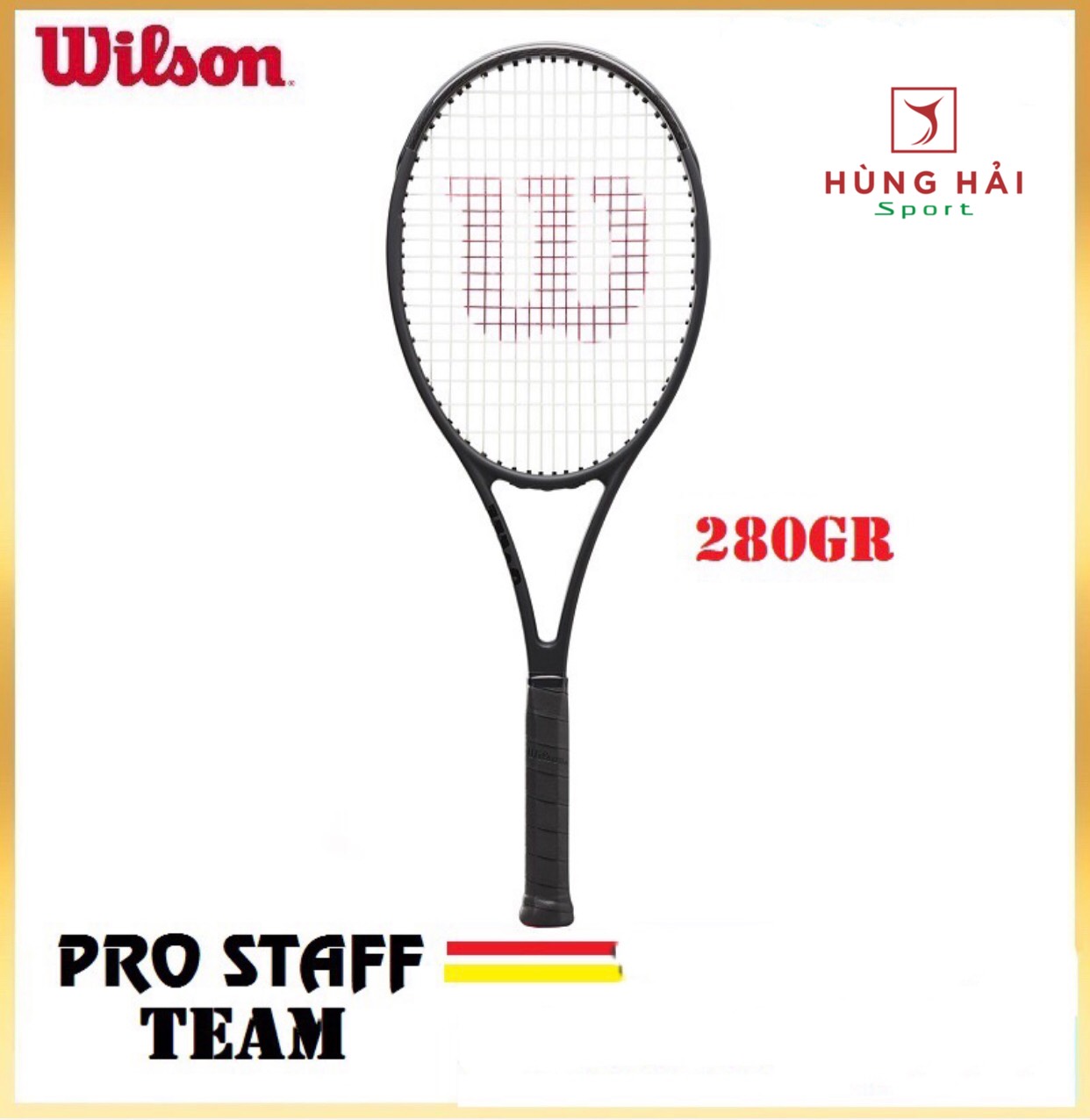 Vợt Tennis Wilson H5 TNS FRM 2 Năm 2019 (267gr)